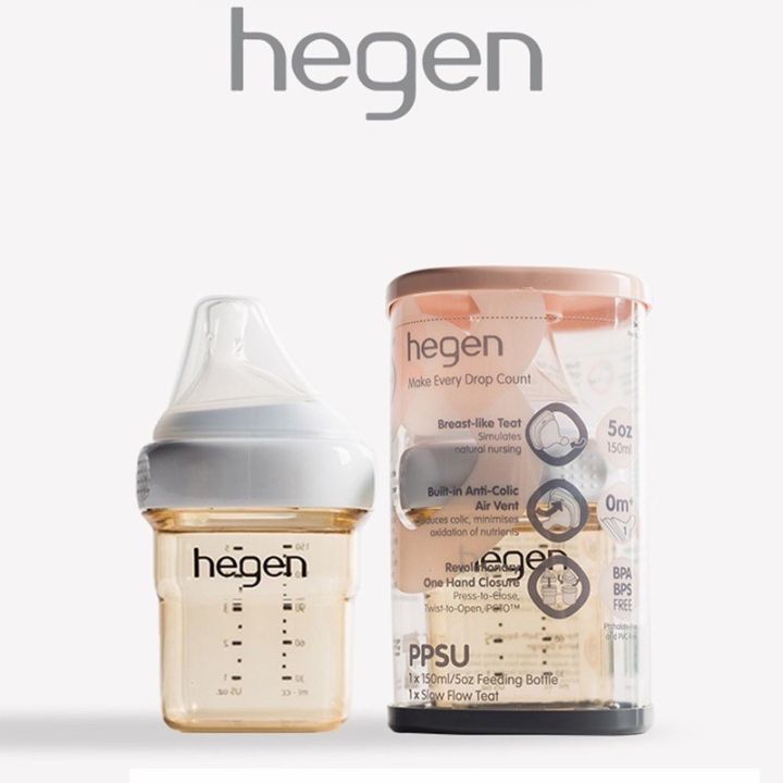 Hegen PCTO™ 330ml/11oz Feeding Bottle PPSU, 2-Pack