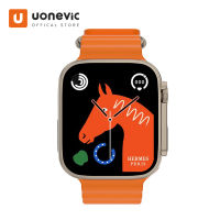 Uonevic ใหม่ ดูสมาร์ท XS8 pro Ultra 8 Smartwatch 44 มม. สมาร์ทวอทช์สำหรับผู้ชายผู้หญิงบลูทู ธ รองรับ IOS / Android PK แอปเปิ้ลดูซีรีส์ 5 สำหรับ IOS Android Series 8