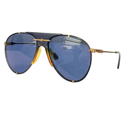 แบรนด์แว่นกันแดดสำหรับผู้ชายผู้หญิงหรูหราแฟชั่นนักบินอาทิตย์แว่นตาไล่โทนสีแว่นตา UV400หญิงแว่นตา
