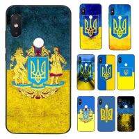 【HOT】◙ FHNBLJ Ukraine Flag Soft black for 5 5Plus 6 6A 4X 7 7A 8 8A 9 Note 5A 8Pro 8T