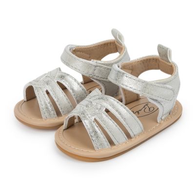 Newborn Baby Girl Sandals Breathable Summer Outdoor Casual Beach Shoes Soft Anti-Slip Sole Infant Prewalker Shoes 0-18M