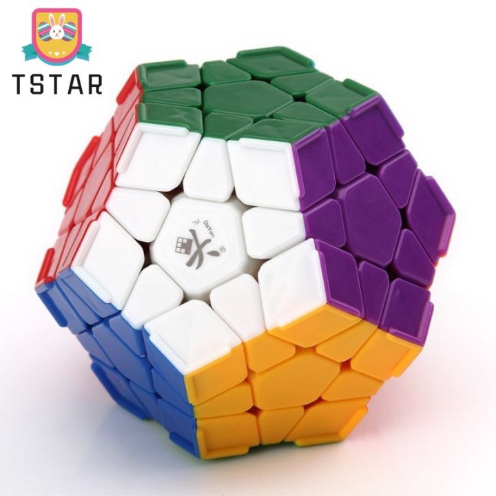 tstarlujex-dayan-megaminx-1-12แกนคิวบิกแบบสิบสองด้าน3ระดับพร้อมสันมุมหลากสี