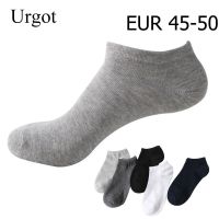 Urgot 10 Pcs=5 Pairs Mens Cotton Socks Large Big Plus Size 45 46 49 50 Business Ankle Socks Classic Sox Meias Calcetines Hombre Socks