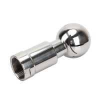 3/8 1/2 3/4 1 2 BSP Female Threaded Tank Cleaning Rotating CIP Spray Ball SS304 Stainless Steel