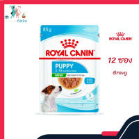 ? ส่งให้ด่วนๆ ส่งฟรี[ยกกล่อง 12 ซอง] Royal Canin Mini Puppy Pouch Gravy อาหารเปียกลูกสุนัข พันธุ์เล็ก อายุ 2-10 เดือน เก็บเงินปลายทาง ✨