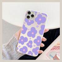 ร้อน hanoe413 - / เคสโทรศัพท์ภาพดอกไม้สำหรับ iPhone 11 12 13 Mini Pro Xs Max 8 7 6S Plus X XR เคสสีหวานแข็ง