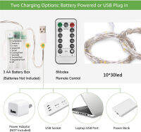 แบตเตอรี่ USB ใช้งาน3X3M แต่งงานแสงม่านสตริงไฟพวงมาลัยบนหน้าต่างแสงในร่มปาร์ตี้คริสต์มาสประดับห้อง