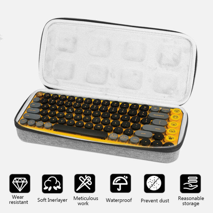 Hard EVA Keyboard Case Portable Waterproof