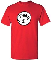 Thing 1 Thing 2 Thing 3 เสื้อยืดครอบครัว เสื้อยืดวันหยุด