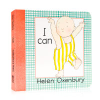 I can I can English original picture book illustrator Helen oxenbury early childhood education cognitive enlightenment picture book parent-child interactive reading paperboard Book palm book