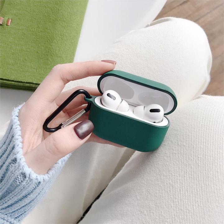 เคสซิลิโคนสำหรับ-apple-airpods-pro-3-เคส-ยางซิลิโคน-ป้องกัน-กรอบ-รุ่นหูฟังบลูทู-ธ-ไร้สายชาร์จกล่องเคสสี-candy-matte-soft-cover-สำหรับ-air-pods-pro-3-gen-อุปกรณ์เสริมพร้อมตะขอ