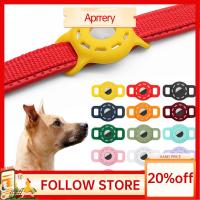 APRRERY Useful Hollow For Apple Badges Airtags Dog Cat Collar GPS Finder Air Tag Holder Pet Anti-lost Locator Sleeve Tracker Protector Cover Airtag Protective Case