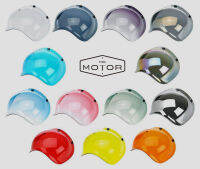 สามารถพลิกเลนส์13สีวินเทจทนทานกระจกรถจักรยานยนต์เลนส์ฟอง Visors ลมโล่หมวกกันน็อค Visor ย้อนยุคกระจก