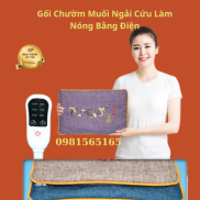 Gối Chườm Muối Ngải Cứu Làm Nóng Bằng Điện