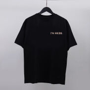 Áo thun I M HERE Local Brand thương hiêu AZILA196 Tay lỡ From rộng Nam Nữ