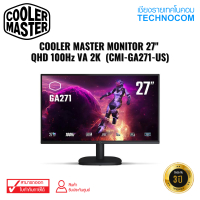 จอมอนิเตอร์ COOLER MASTER MONITOR 27 QHD 100Hz VA 2K  (CMI-GA271-US)