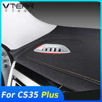 Vtear สำหรับ Changan CS35 Plus ภายในเครื่องปรับอากาศ Vent กรอบตกแต่งรถ Outlet Mouldings Trim อุปกรณ์เสริม Parts