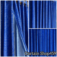 ?New?ผ้าม่านหน้าต่าง ผ้าม่านสำเร็จรูป ผ้าม่านกันยูวี ม่านตาไก่ แพ็ค 1 ผืน(Curtain Shop459)?