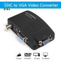 JUNRU3703 BNC กับ VGA BNC เป็น VGA Converter การแปลงสัญญาณตัวแปลงวิดีโอกล่องไปยังตัวแปลงวีจีเอ BNC ปลั๊กแอนด์เพลย์การชดเชยการเคลื่อนไหว3D DVR Back-End มอนิเตอร์