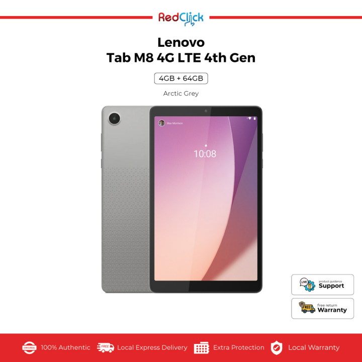 Lenovo Tab M8 4th Gen 4G LTE /TB300XU (3GB/32GB) Original Lenovo