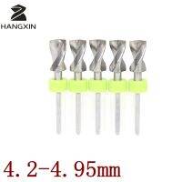 【hot】♧❒ஐ PCB drill 5PCS bit 4.2mm-4.9mm micro-engraving machine printed circuit board mini tool milling machine