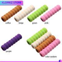 KLOMKZ 2/5pcs เกลียว ป้องกันการชนกัน ยามที่ลูกบิดประตู การตกแต่งบ้าน ความปลอดภัยของลูกน้อย ที่กั้นประตู โฟมคลุม ตัวป้องกันมือจับประตู