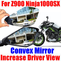 สำหรับคาวาซากิ Z900 Z 900นินจา1000SX 1000 SX อุปกรณ์เสริมกระจกนูนเพิ่มกระจกมองหลังด้านข้างกระจกมองหลังวิสัยทัศน์