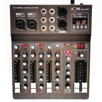 มิกเซอร์ AONE รุ่น A04-DSP mixer USB BLUETOOTH ระบบ AC/DC #A07-DSP #A-04