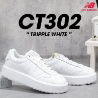 New Balance รองเท้าผ้าใบ รองเท้าแฟชั่น รองเท้า สำหรับผู้ชาย นิวบาลานซ์ NB Men M CT302 Triple White CT302LA WH (4700)