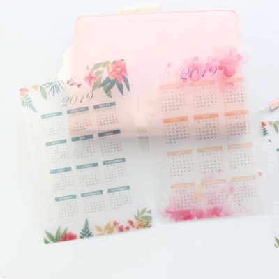 year n50 Stationery Creative 6 holes PP Dividers Separator for girl Folder n32 Diary Student Supply A5 A6 Notebook