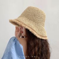 【CW】 Hats  Hat Panamas UV Protection Beach Visors Female