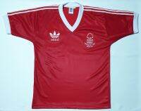 เสื้อฟุตบอลน็อตติ้งแฮมฟอเรสต์ 1979 ยุโรเปี้ยนคัพย้อนยุคชุดเหย้า Nottingham Forest 1979 European cup home Retro football shirt AAA Thailand Quality รูปถ่ายใหม่จากสินค้าจริง