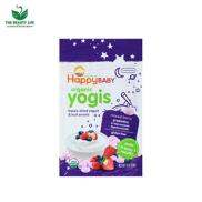SỮA CHUA KHÔ VỊ MIX BERRY CHO BÉ HAPPY BABY 12M+