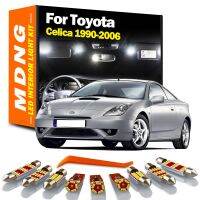 [YOMI Automotive Products] MDNG Canbus LED ชุดไฟภายในสำหรับโตโยต้า Celica 1990 2006อุปกรณ์รถยนต์แสงโดมแผนที่แสงโคมไฟป้ายทะเบียนชุด