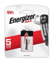 ถ่าน ALKALINE [ENERGIZER] 9V 522/BP1 (1ก้อน/แพ็ค)