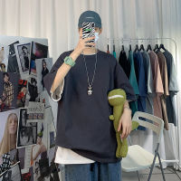 ผู้ชาย Streetwear ผ้าฝ้ายที่มีสีสันเสื้อ T 2023ฤดูร้อนบุรุษญี่ปุ่นแฟชั่นฮาราจูกุเสื้อยืดชายวินเทจประเดิม