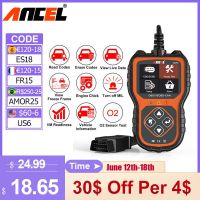 ANCEL AS200 OBD2 Scanner Code Reader Data Stream Automotive Tools Engine Check Car Scanner Professional OBD 2 Auto Diagnostics