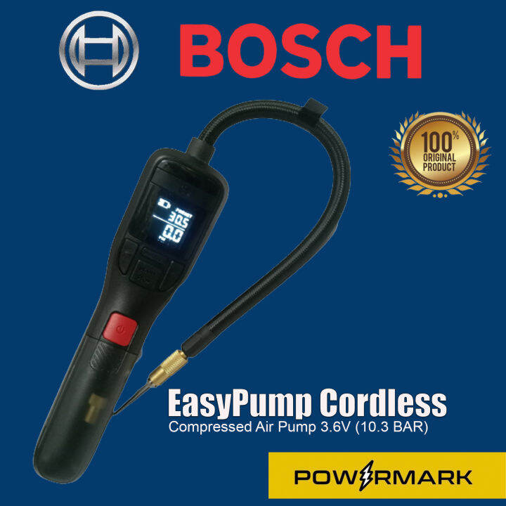 BOSCH EasyPump Cordless Compressed Air Pump 3.6V (10.3 BAR) [POWERMARK BCT] Lazada PH