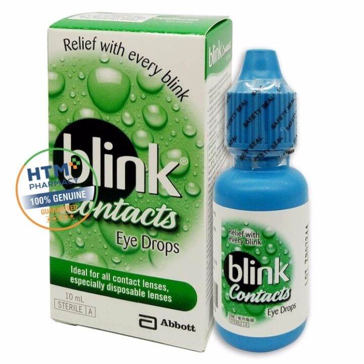 BLINK CONTACTS EYE DROPS 10ML Lazada
