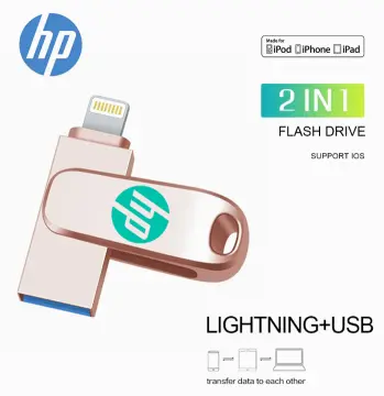 Clé USB multifonction Flashdrive 3 en 1 pour iPhone, iPad, iPod