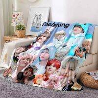 BTS Star Blanket Sofa Office Nap Air Conditioning Soft Keep Warm Customizable W3