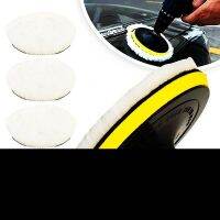 5pcs Universal Car Polish Pad 3/4 Inch Soft Wool Machine Waxing Sponge Polisher Car Body Polishing Discs Detailing Cleaning Tool