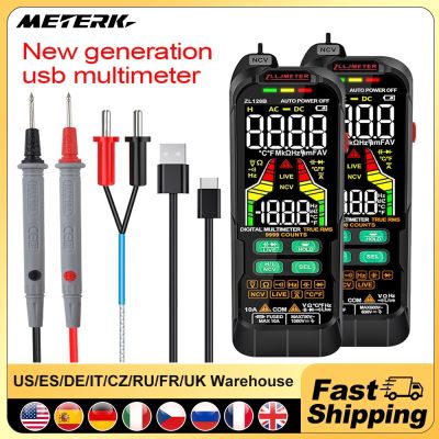 【CW】✶▪  ZL128B Digital Multimeter Alternating Current Voltage Multimetro Capacitance Temp Detector Multitester