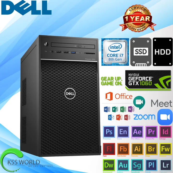 ササ様専用】DELL Precision i7 8700 GTX1060 デル PC/タブレット