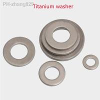 2-10pcs Pure Titanium TA2 Flat Washer Plain Gasket for M3 M4 M5 M6 M8 M10 m12 m14 m16 m20