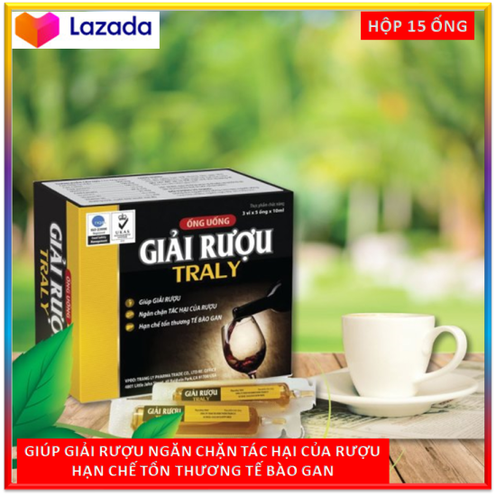 Ống uống giải rượu, giải độc gan, mát gan. giúp hết khô họng, khát nước - ảnh sản phẩm 1