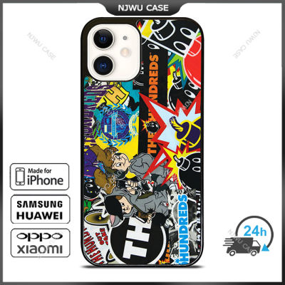 The Hundreds Collage Phone Case for iPhone 14 Pro Max / iPhone 13 Pro Max / iPhone 12 Pro Max / XS Max / Samsung Galaxy Note 10 Plus / S22 Ultra / S21 Plus Anti-fall Protective Case Cover