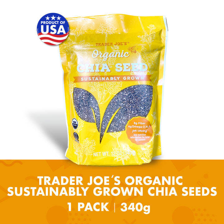 Trader Joes Chia Seeds 12 oz (340g) Lazada PH