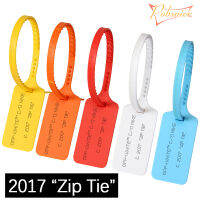 6Pcs ใหม่2017 Zip Tie พลาสติก Off รองเท้าผ้าใบรองเท้าสีขาวทิ้งซีลสต็อก West รองเท้าตกแต่งสีแดงสีเหลืองสีดำ