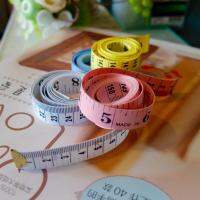 1 เส้น 08ST3101Aa สายวัด ตัวเลข ขนาด 17 มิล สีสันสวยงาม คละสี จำนวน 1 เส้น Tape Measure for Sewing